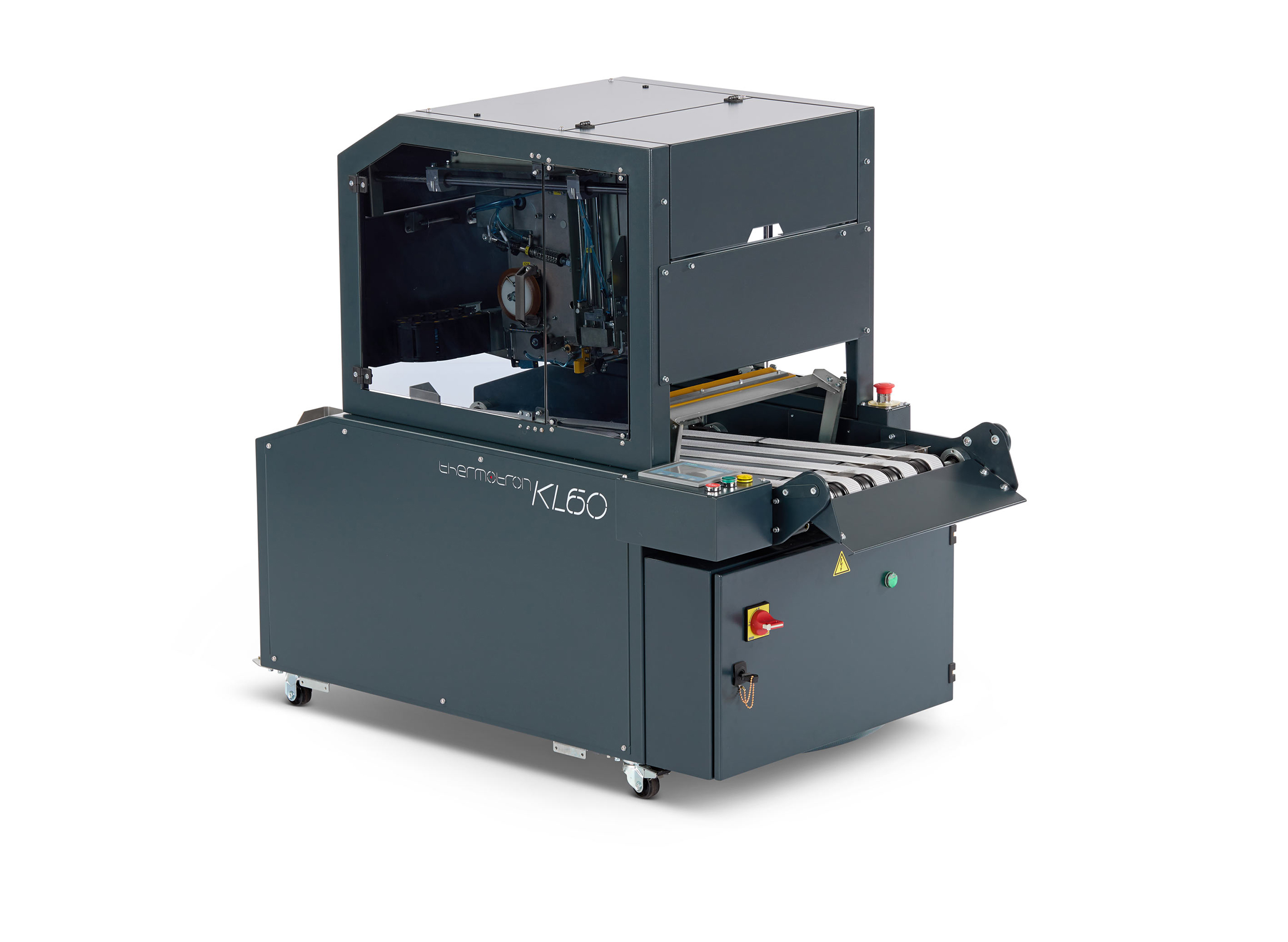 Máquina de Selagem com Fita Adesiva Thermotron KL60 e KL60M